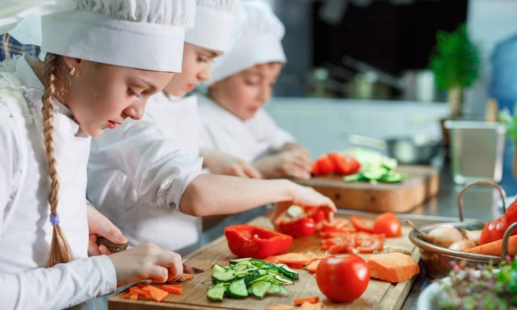 curso de cocina para ni os