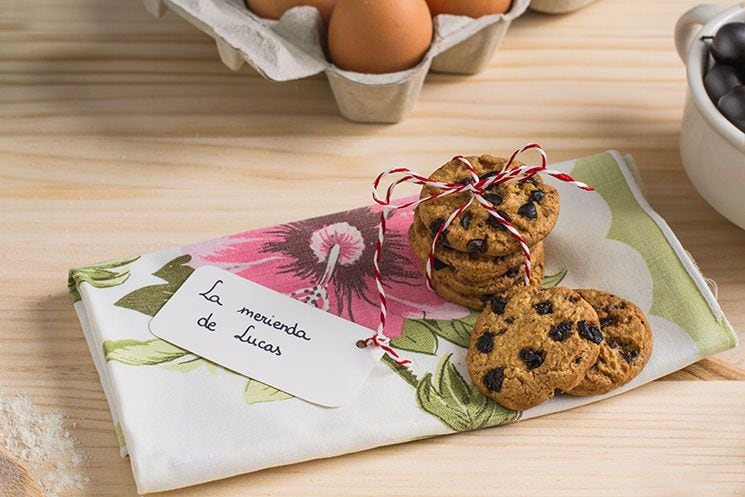 'Cookies' de aceitunas negras