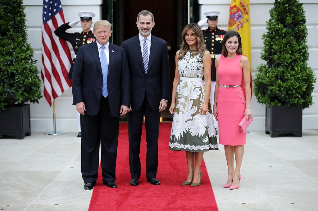 letizia melania getty