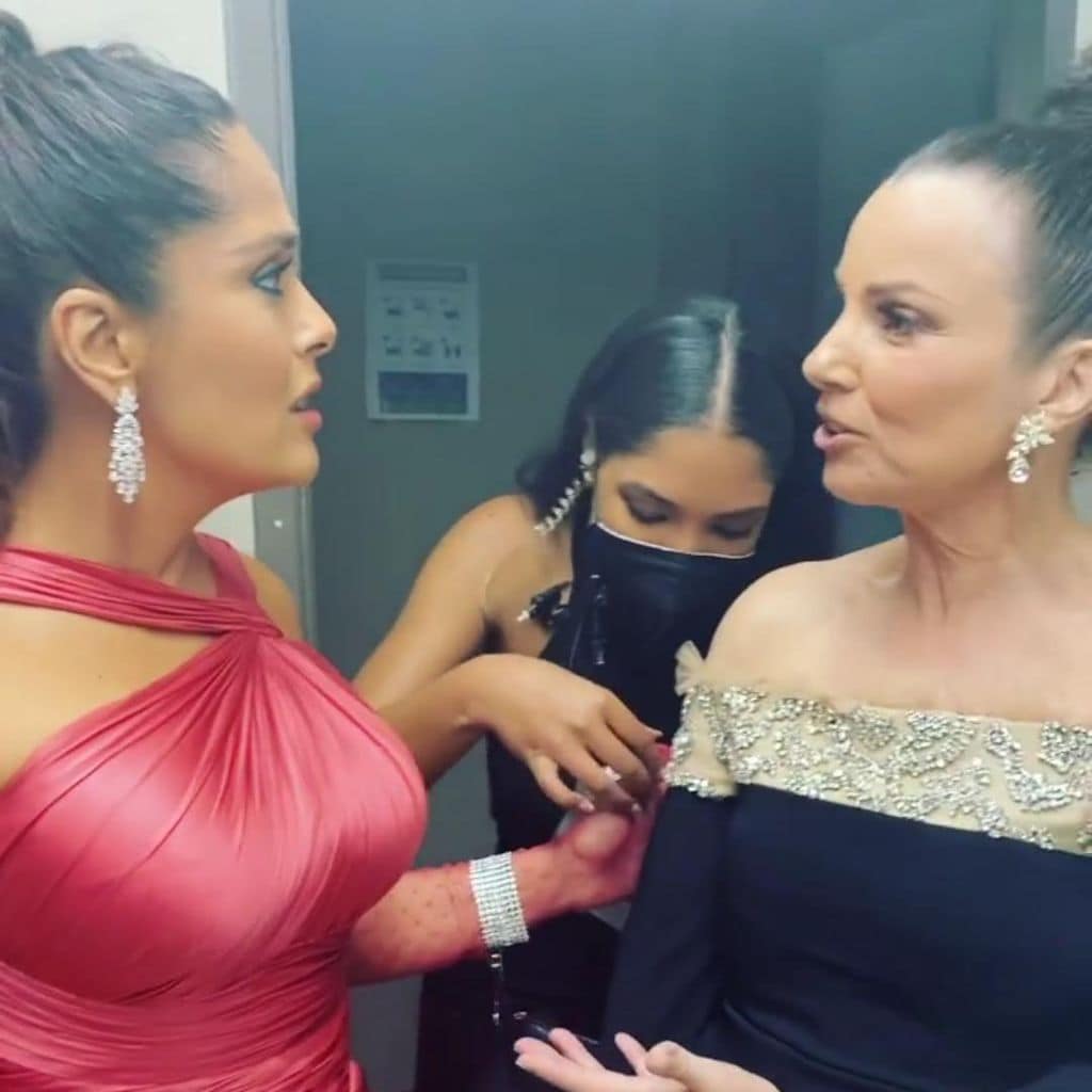 Salma Hayek y Fran Drescher