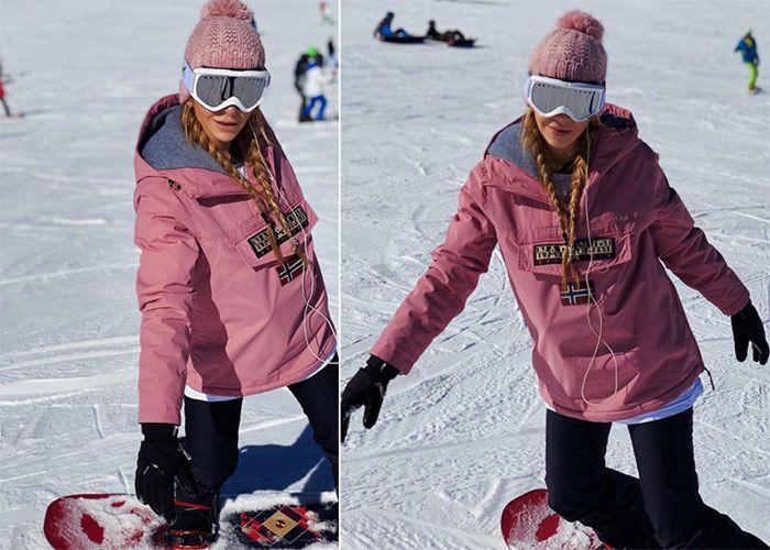 Mar Torres, escapada a la nieve tras estrenar nueva vida en Murcia 