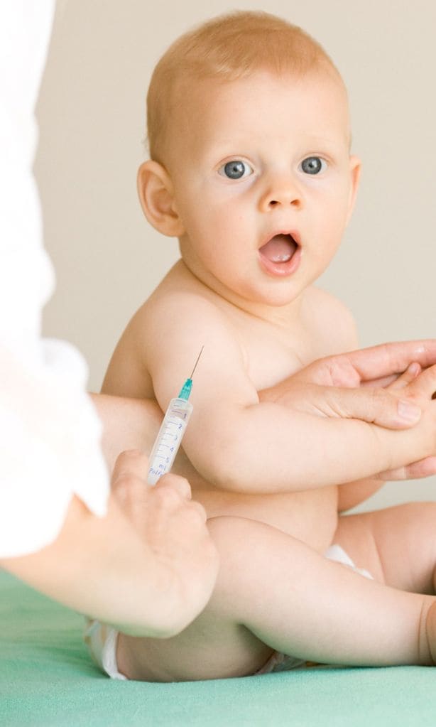 Vacuna de la gripe en bebés