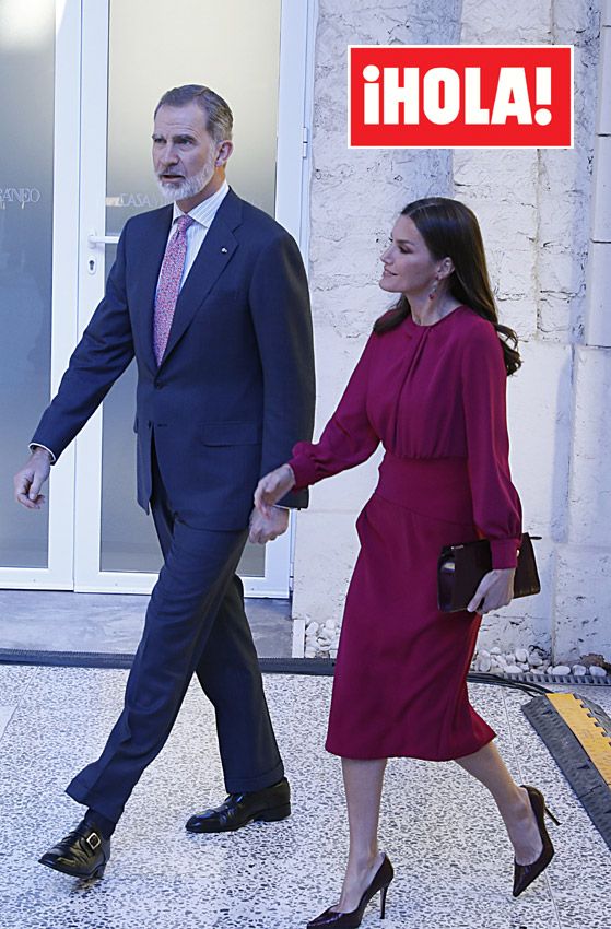 Reyes Felipe y Letizia