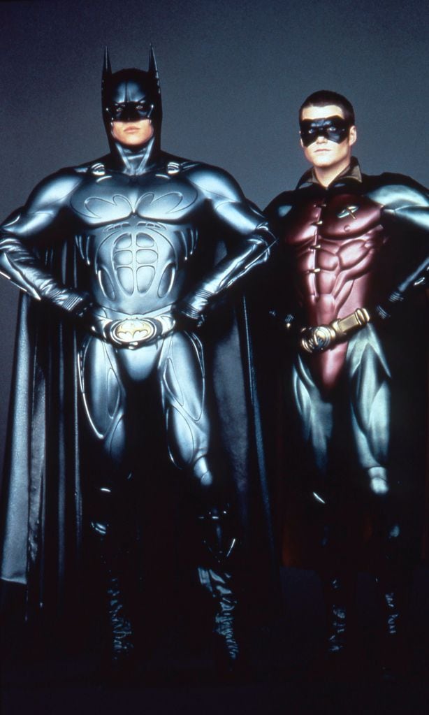 On the set of Batman Forever