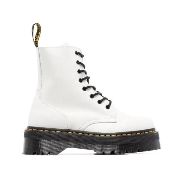 botas dr martens blancas