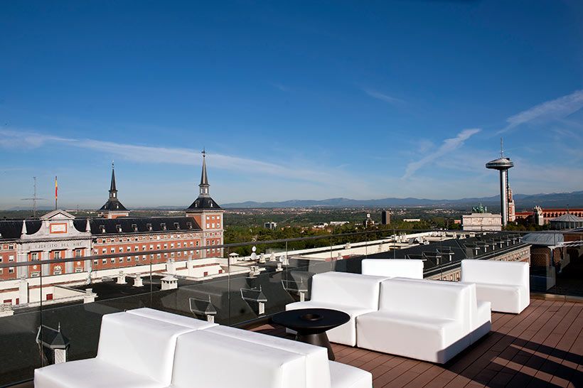 TERRAZA hotel Exe Moncloa