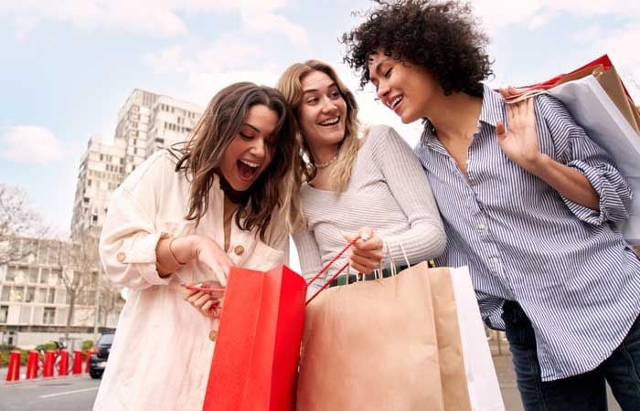 Amigas de compras