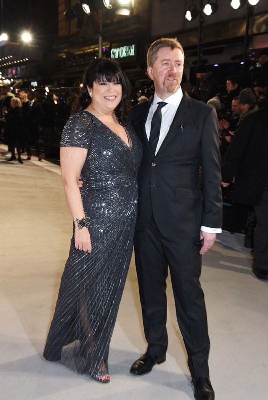 E. L. James junto a su marido, el guionista Niall Leonard