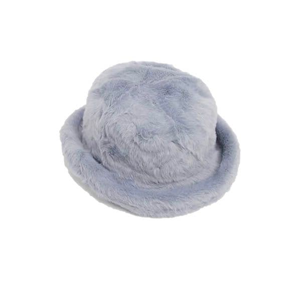 bucket hat celeste peluche