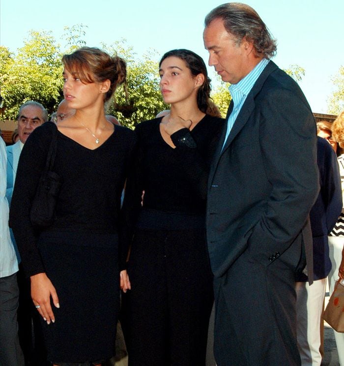 Bertín Osborne y sus hijas