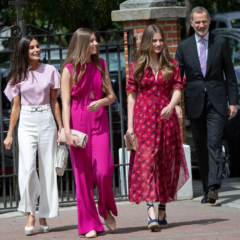 infanta sofia was confirmed on may 25 in madrid
