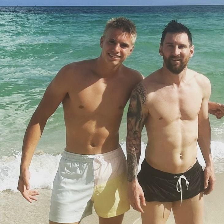 Leo Messi y Kristian Shevchenko