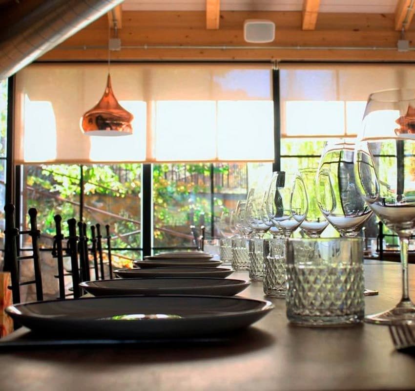 Sala del restaurante Recreo Peral de Cuenca