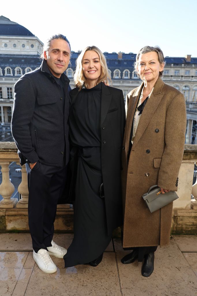 Marta Ortega and Carlos Torretta at the presentation of the Insignia of Knight of the Order of Arts and Letters to Naomi Campbell