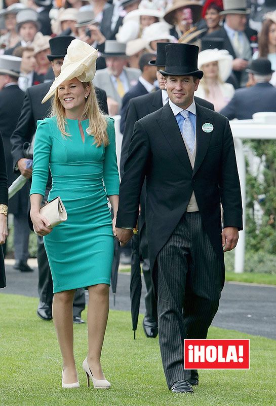 Peter y Autumn Phillips