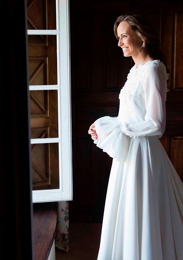 Ana García-Gayoso el día de su boda