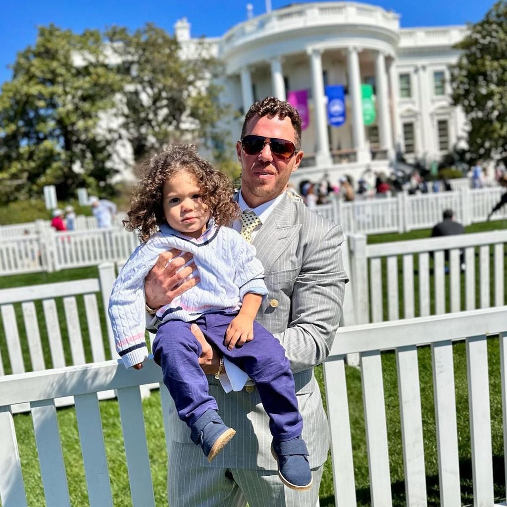 francisca y su familia en el white house easter egg roll 2023