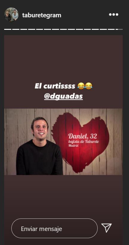 David Guadaño, bajista del grupo Taburete