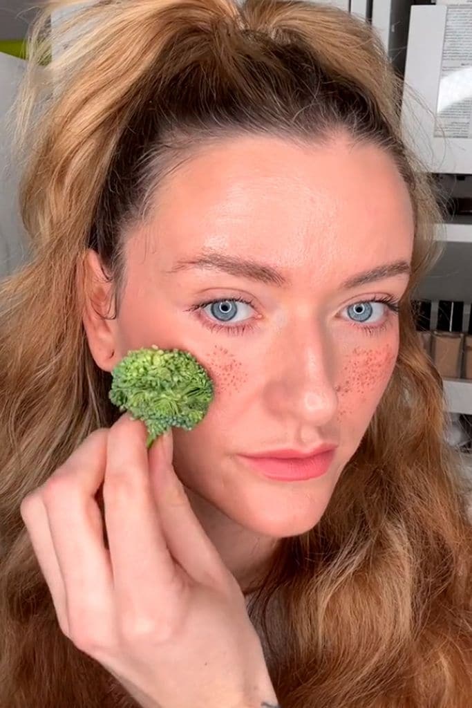 maquillaje brocoli