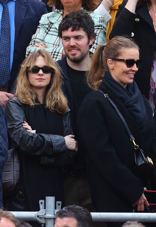 Stella Banderas, Alex Gruszynski y Nicole Kimpel en Málaga