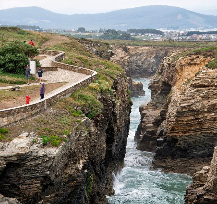 Playa de las Catedrales, Lugo, Galicia