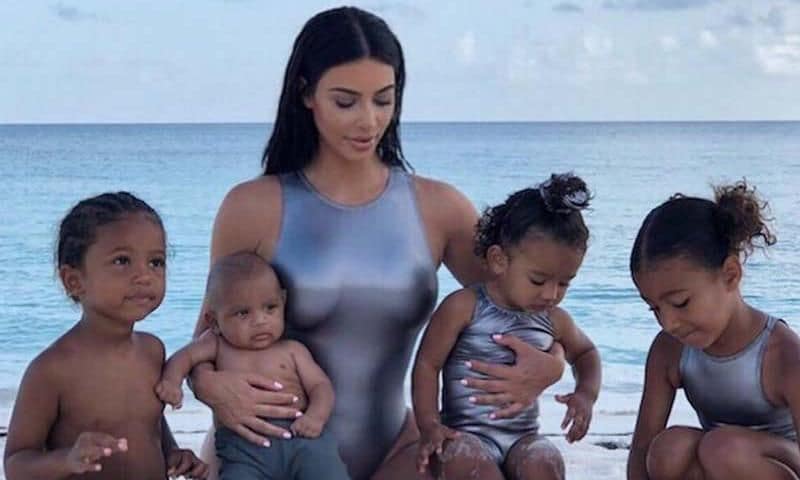 kim kardashian hijos bahamas