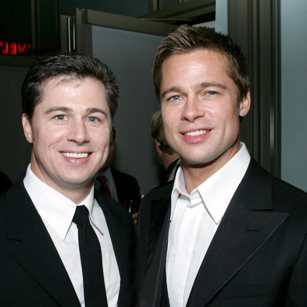 Brad Pitt y su hermano Doug