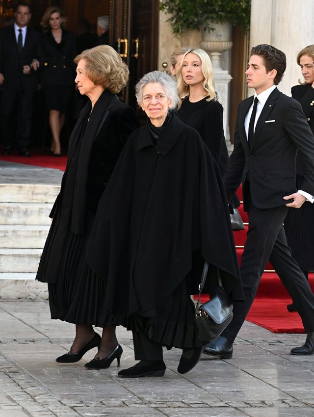 La princesa Irene con doña Sofía 