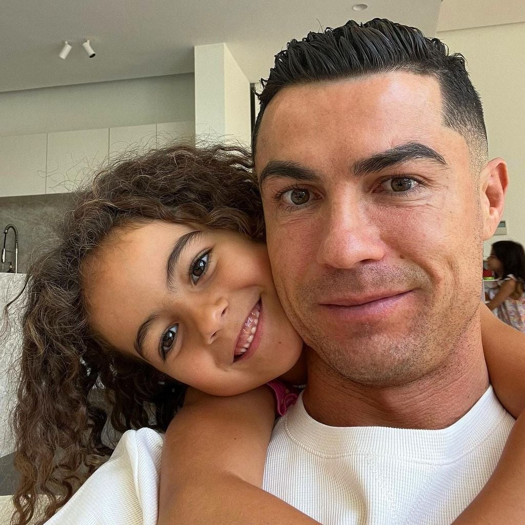 Cristiano Ronaldo y su hija Alana Martina