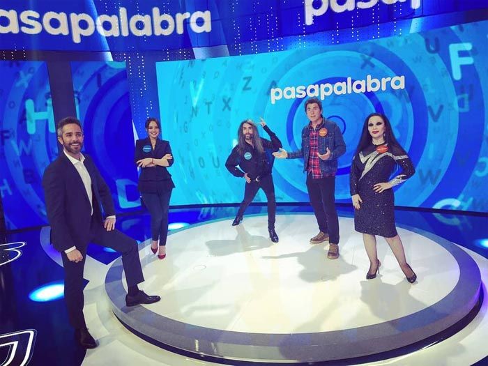 Roberto Leal, Alaska, Chenoa, Mario Vaquerizo y Manel Fuentes en el estreno de Pasapalabra