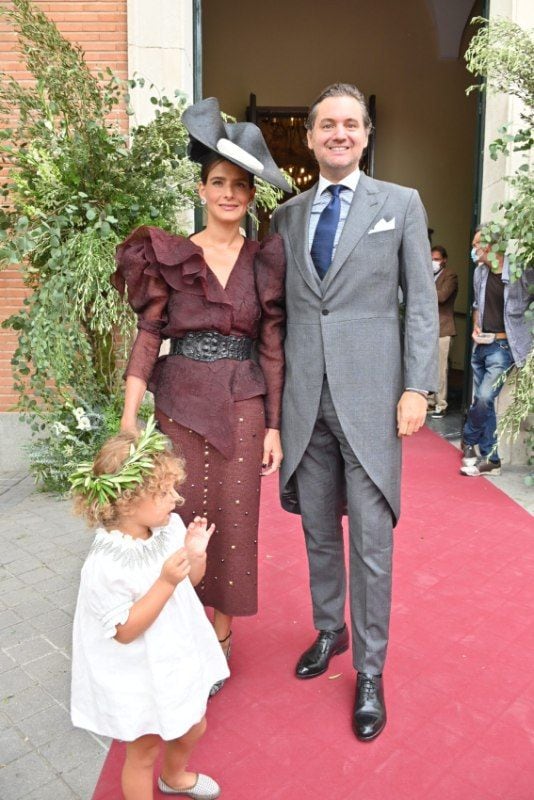 Inés Domecq y María García de Jaime, entre los invitados a la boda de la diseñadora Lucía Martín Alcalde