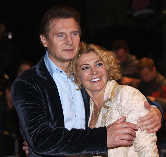 Liam Neeson y Natasha Richardson