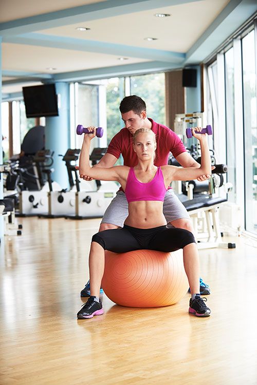 Chica haciendo deporte