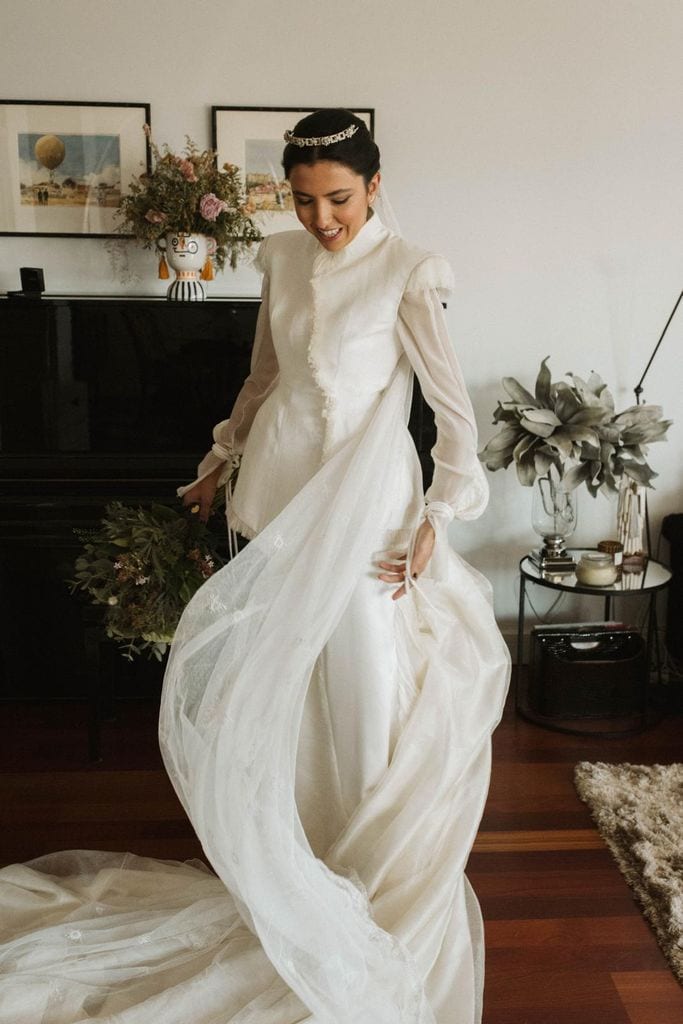 Vestido de novia de Romancera