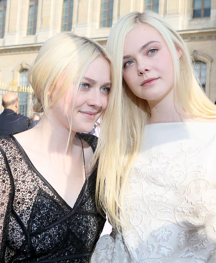 Dakota y Elle Fanning, padres divorciados