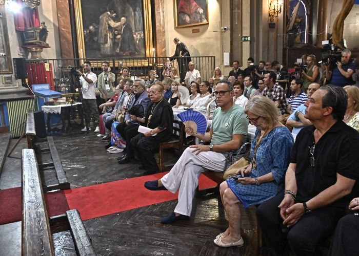 Funeral de Carmen Sevilla