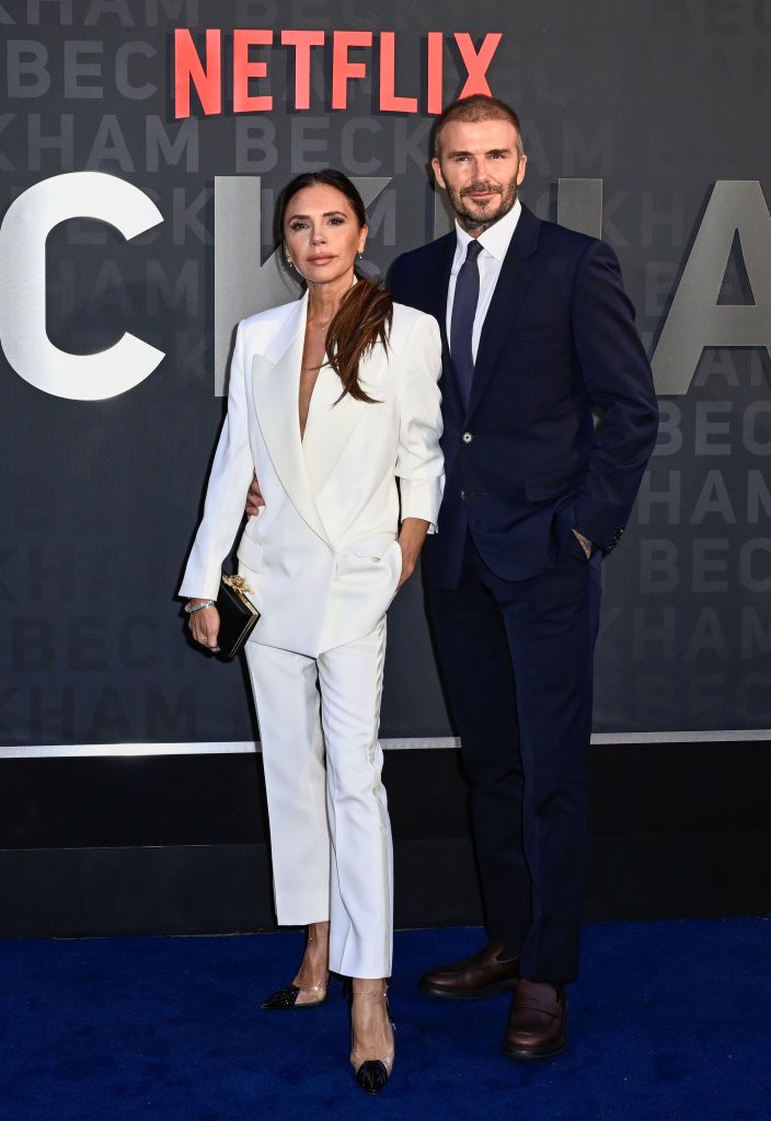 Victoria y David Beckham