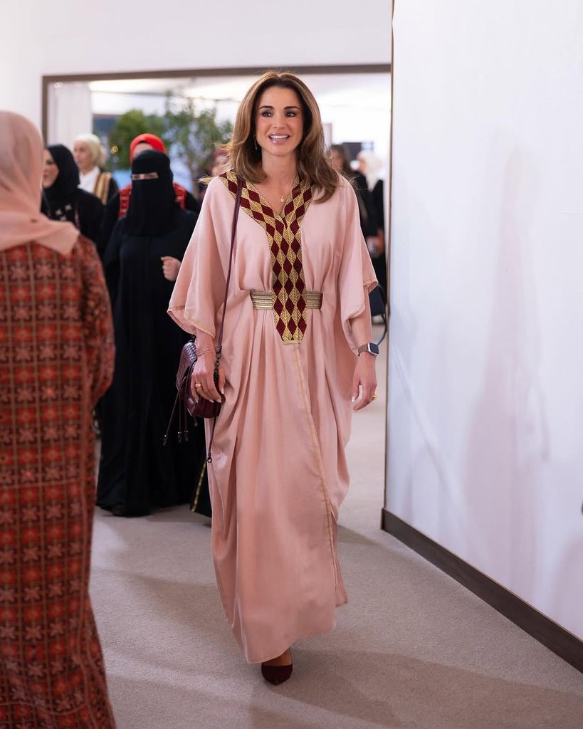 La reina Rania de Jordania en un evento sobre emprendimiento femenino