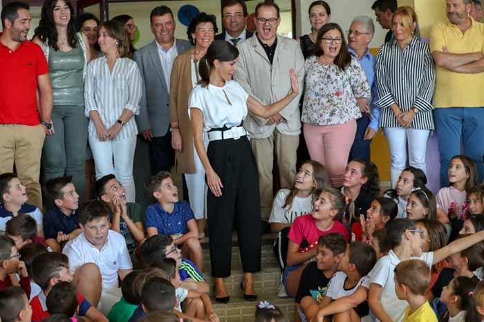 Doña Letizia inaugura el curso escolar