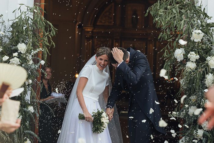 vestido novia fernando claro