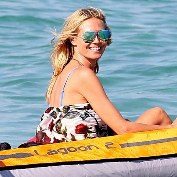 Heidi Klum disfrutó este verano de unos días de descanso en compañía de su pareja Vito Schnabel en la Costa Azul
