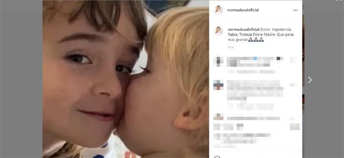 Mensaje de Norma Duval para Anna y Olivia, las niñas de Tenerife