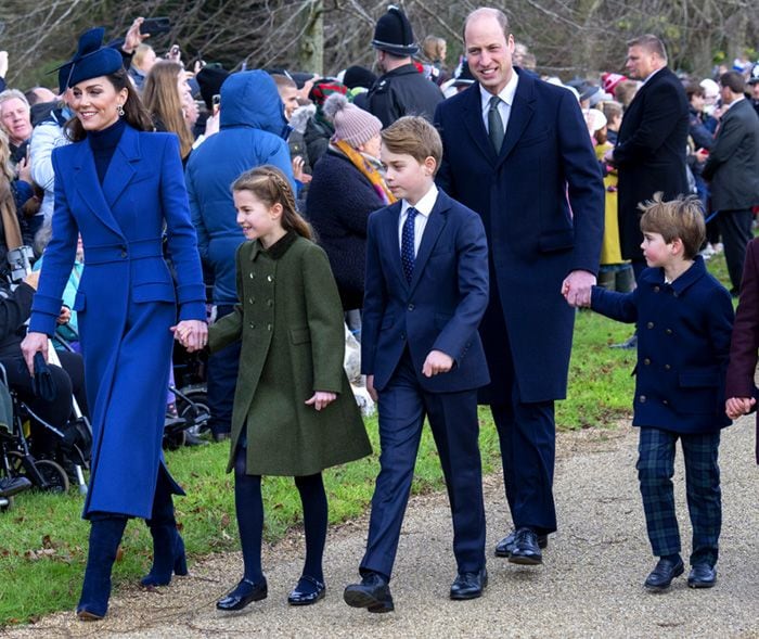 Los Gales y sus niños en Sandringham