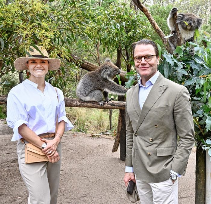 Victoria y Daniel de Suecia de viaje oficial por Australia