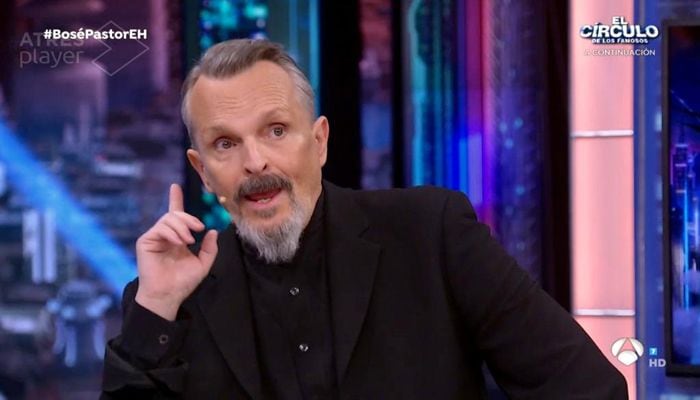 Miguel Bosé en 'El Hormiguero'