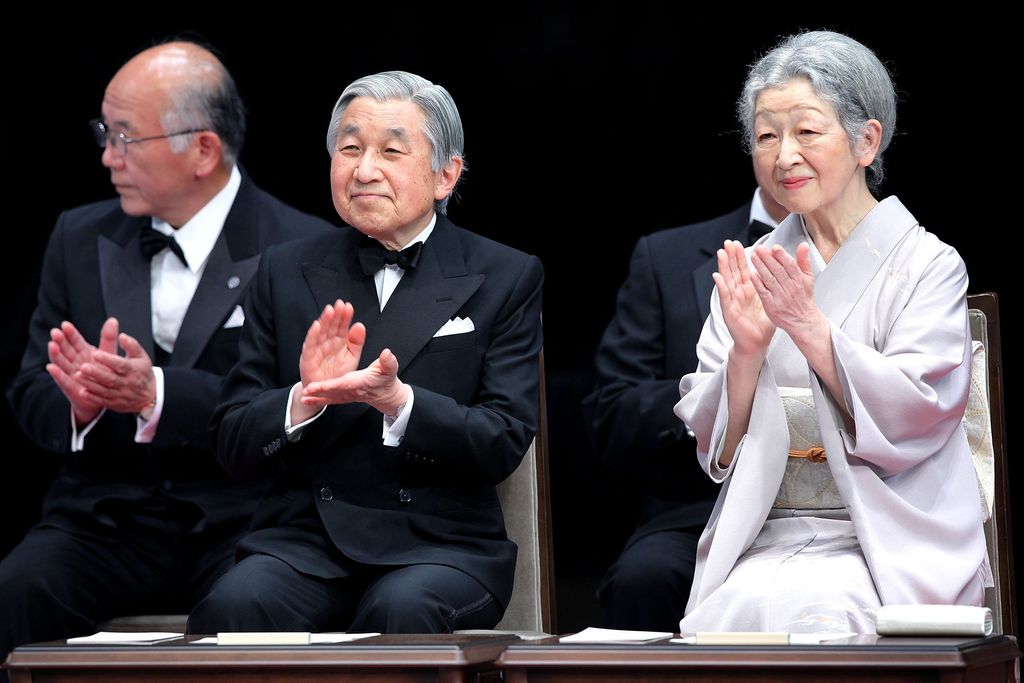 Akihito y Michiko de Japón