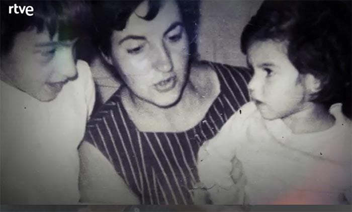 Mariló Montero con su madre