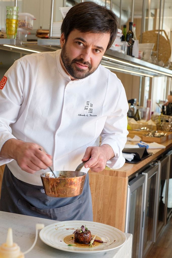 Alberto, chef del restaurante Silabario de Vigo