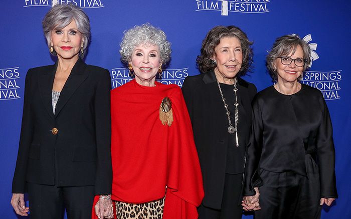 Jane Fonda presenta '80 For Brady' en el festival de Palm Springs 