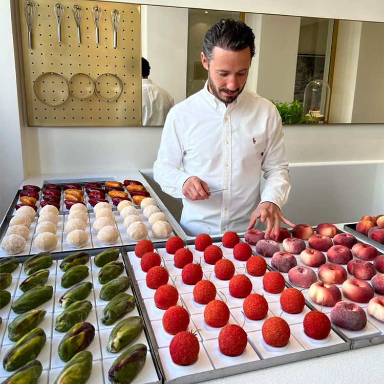 Cedric Grolet con sus 'frutas' características